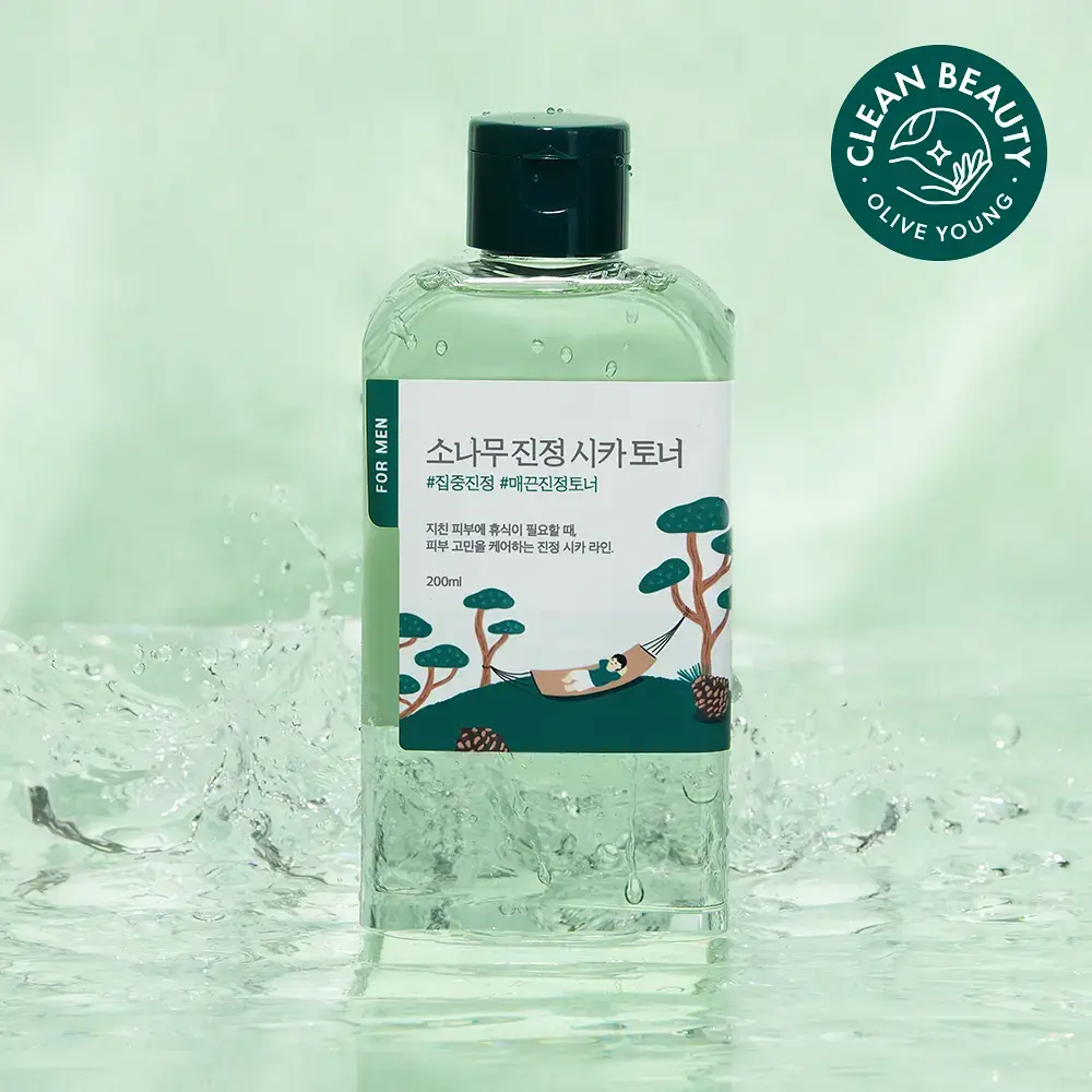 [민감진정] 라운드랩 포 맨 소나무 진정 시카 토너 200ml